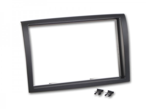 Radioblende FIAT Ducato (250) CITROEN Jumper PEUGEOT Boxer 2006- 2DIN schwarz
