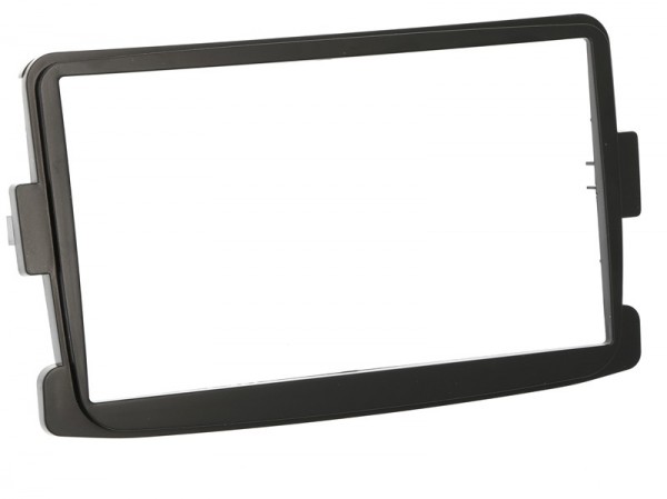Radioblende DACIA Lodgy Dokker Duster Sandero RENAULT Captur 2DIN schwarz