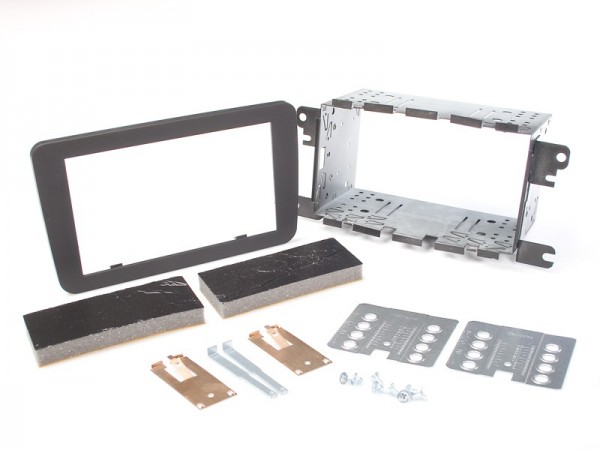 Radioblende Skoda, VW Profi Installer Kit 2DIN schwarz