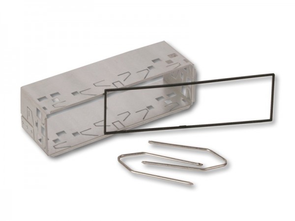 Einbaurahmen UNIVERSAL mit Distanzrahmen und Entriegelungsbügeln