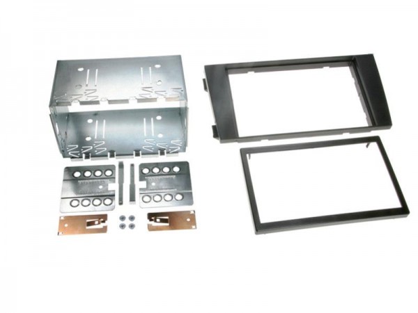 2-DIN Radioblende Audi A 6 2001 > schwarz