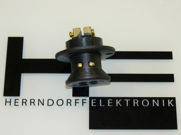 Lautsprecherboxenstecker 4 polig + Einbaubuchse