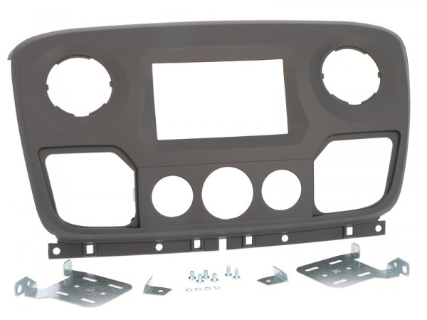 Radioblende 2DIN für Renault Master (FV) Opel Movano (X62) Nissan NV400 ab 2010