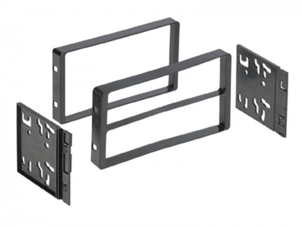 2-DIN Radioblende Ford / Mazda schwarz