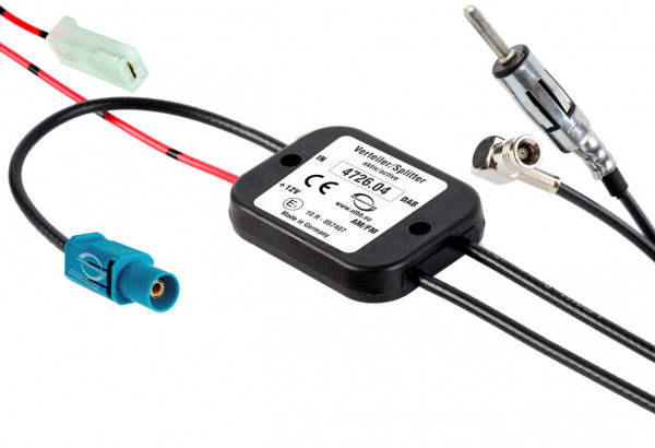 Antennen Splitter FM-UKW DAB+ Aktivsplitter