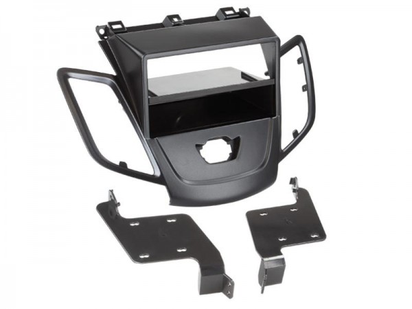 2-DIN Radioblende mit Fach Ford Fiesta (ohne Display) 2008 > schwarz