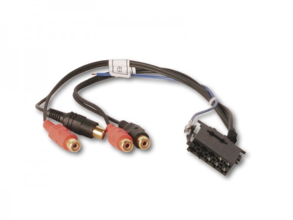 10 pol. ISO-Stecker auf 4-Cinch Buchsen