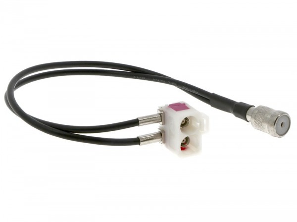 Antennenadapter 1 x ISO (F) - Doppel FAKRA (F)