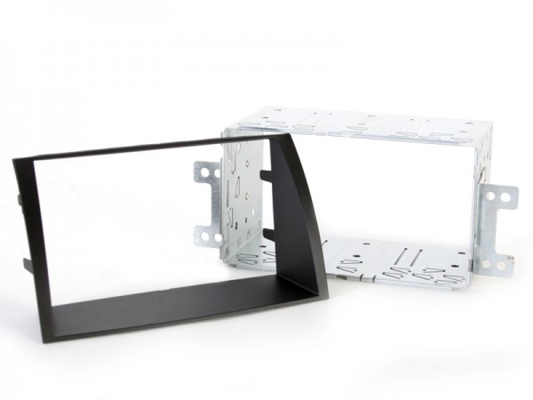 Radioblende KIA Sorento (XM) ab 2009-12 2DIN schwarz Installer Kit