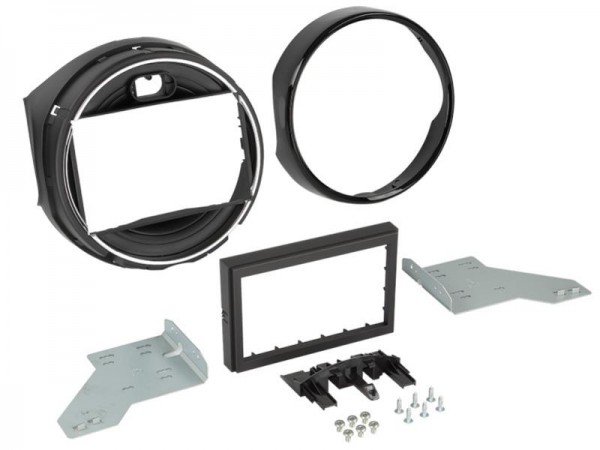 2-DIN Radioblende BMW Mini 2014-> schwarz