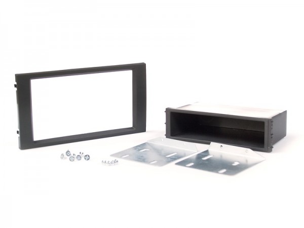 Radioblende Seat Leon ab 2014 2DIN mit Fach schwarz