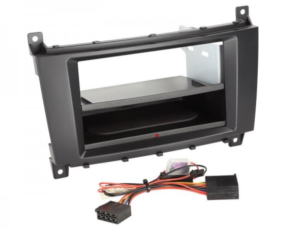 2-DIN Radioblende Inbay® Mercedes C-Klasse W203 Mopf. 04/2004-08/2007