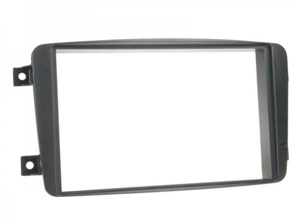 2-DIN Radioblende Mercedes C-Klasse / CLK / Vito / Viano schwarz