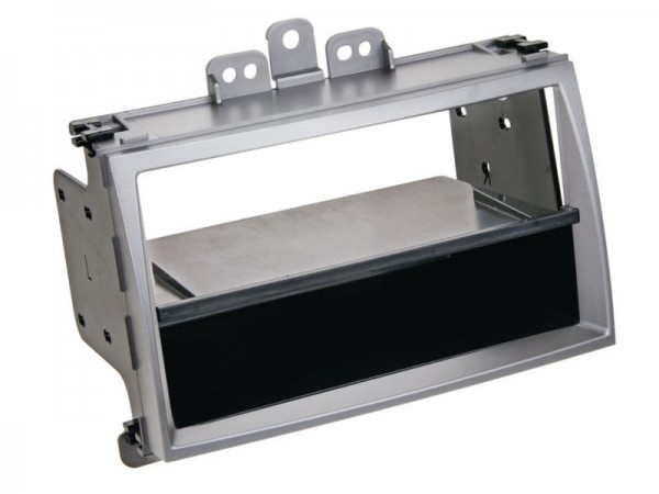 2-DIN Radioblende mit Fach Hyundai I 20 03/2009 > silber