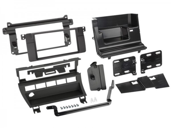 2-DIN Radioblende BMW 3er (E46)1999->2006 schwarz