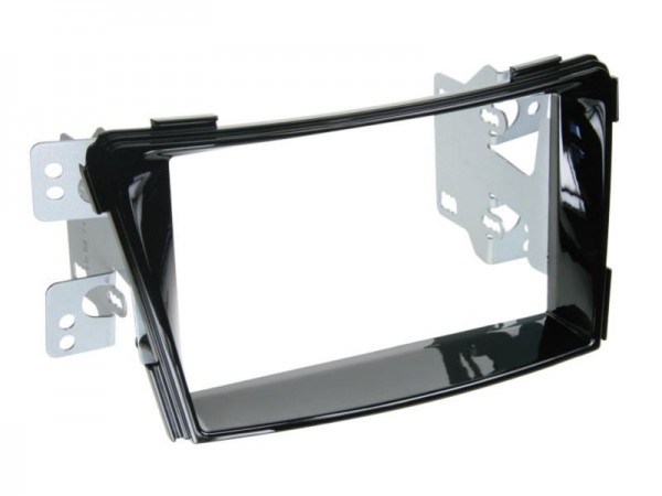 2-DIN Radioblende Hyundai i40 2011 > Klavierlack / schwarz