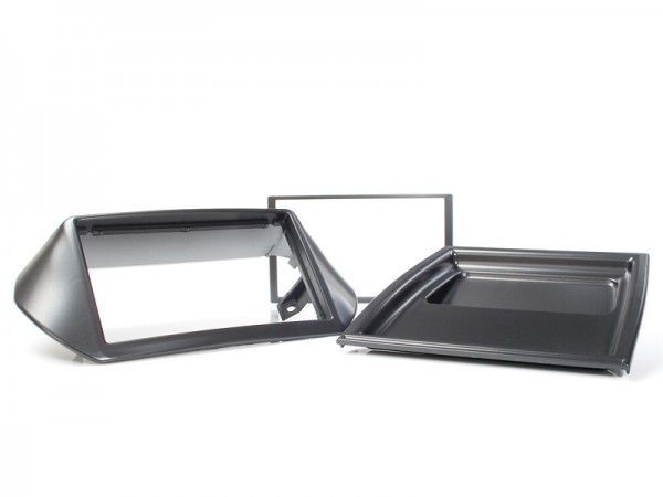 Radioblende Citroen Nemo, Fiat Fiorino, Peugeot Bipper 2DIN schwarz