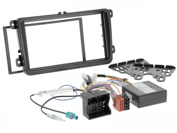 Radioblende KIT inkl. CAN BUS 5 Ausgänge für VW Golf 5 V