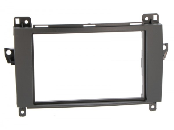 Radioblende Mercedes A(W169),B(W245),Sprinter,Vito,Viano,VW Crafter 2DIN schwarz