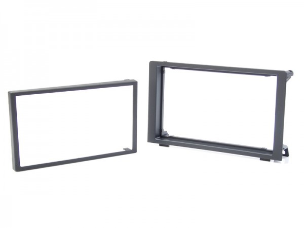 Radioblende SAAB 9.3 (YS3F) ab 2007-11 2DIN schwarz