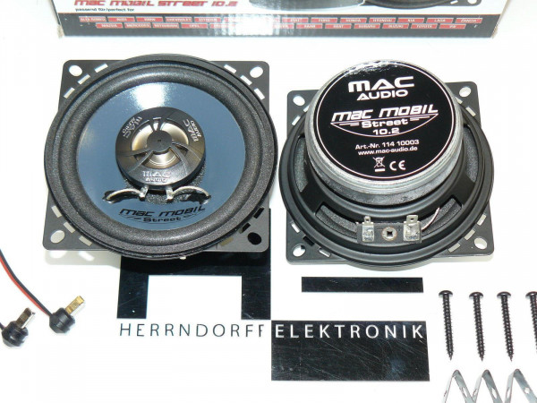 Mac Audio Lautsprecher Set Mercedes W201 Armaturenbrett