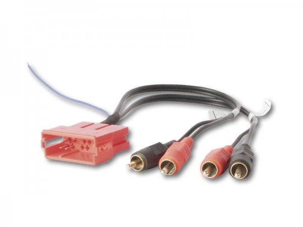 MINI ISO Buchse 20-polig auf Cinch 4-Kanal