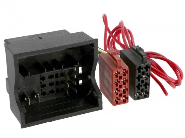 Radioadapter Power Quadlock - ISO AUDI SEAT SKODA VW div. Fhrz. ab 2012