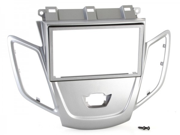 Radioblende FORD Fiesta (JA8) ab 2008-18 2DIN graumetallic matt