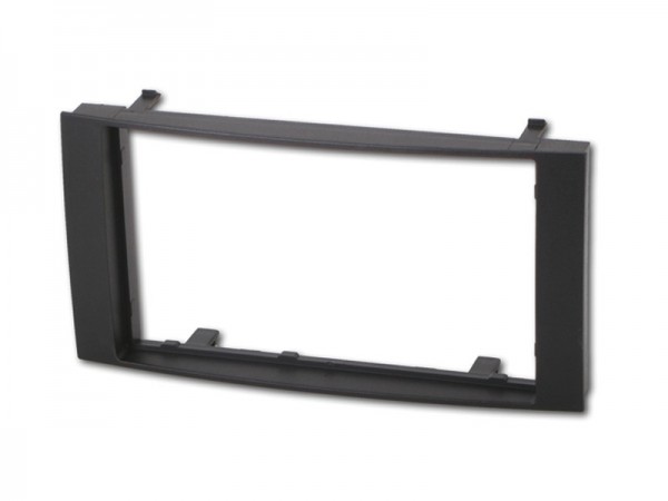 Radioblende VW Touareg 1, Multivan, T5 ab 2003-10 2DIN schwarz