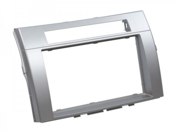 2-DIN Radioblende Toyota Corolla Verso > 2009 silber