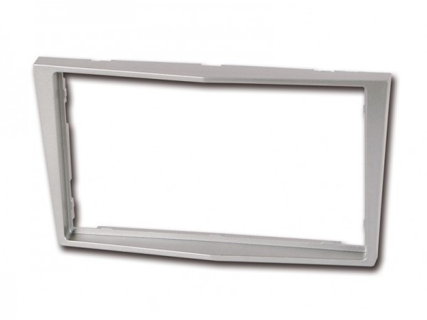 Radioblende OPEL Corsa D ab 2006 2DIN silber