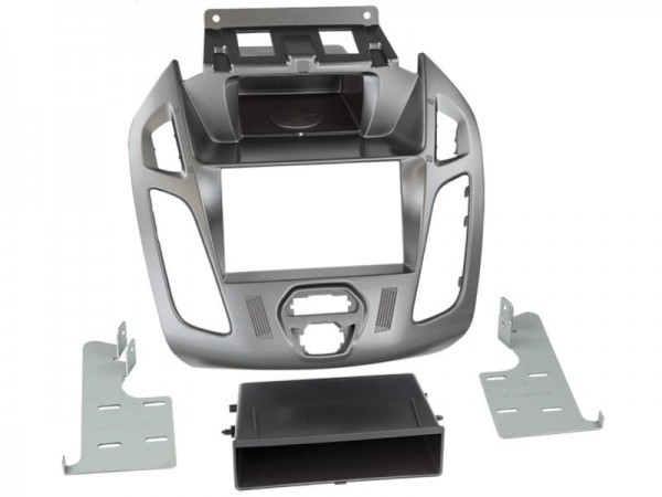 2-DIN Radioblende Ford Transit Connect (Fach) Phönix Silber 2012->
