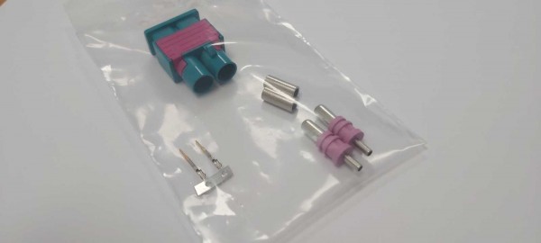 Fakra Doppelstecker Reparaturkit zum Crimpen