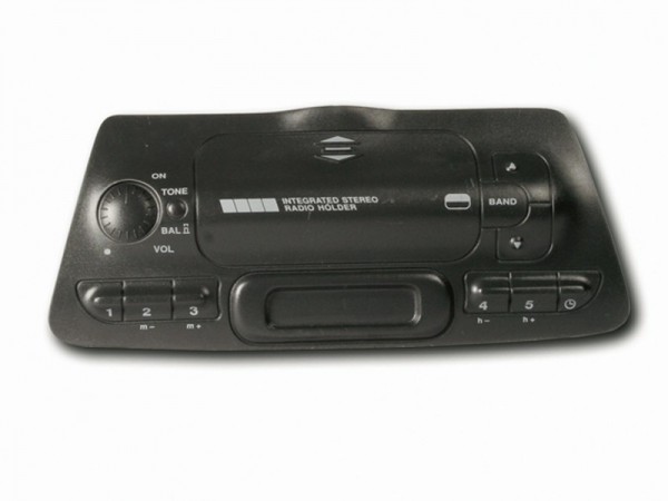 Radioblende Abdeckung Fiat Bravo, Brava, Marea 1DIN schwarz