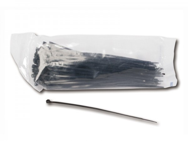 Kabelbinder schwarz 200mm x 2,5mm