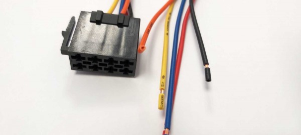 Autoradioanschlusskabel Stromversorgung ISO lange Kabel