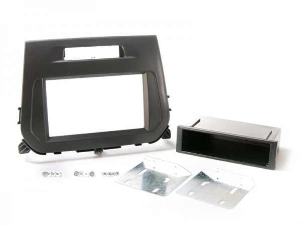 Radioblende SUZUKI Vitara (LY) ab 2015 2DIN schwarz mit Fach