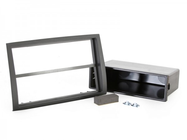 Radioblende Fiat Ducato 2006/11 2DIN+Fach schwarz