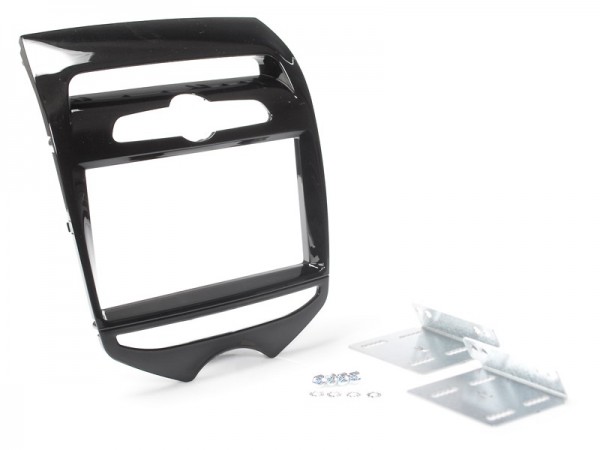 Radioblende HYUNDAI ix20 (JC) ab 2010-19 2DIN piano black Klima manuell
