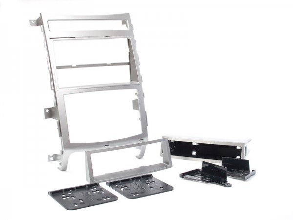 Radioblende Hyundai ix55 2009-12, Veracruz ab 2007 2DIN silber