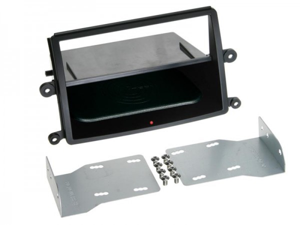 2-DIN Radioblende Inbay® Mitsubishi L200 2006 > schwarz