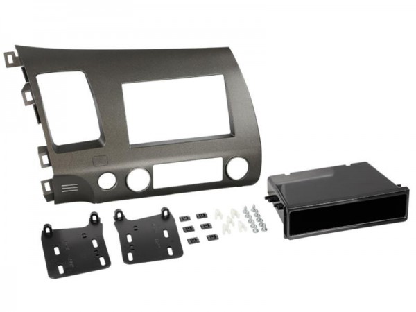 2-DIN Radioblende mit Fach Honda Civic Hybrid anthrazit