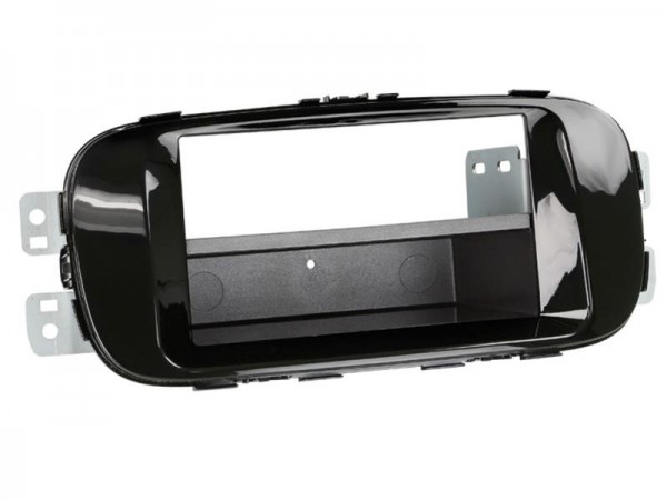 2-DIN Radioblende mit Fach Kia Soul 2014 > piano black