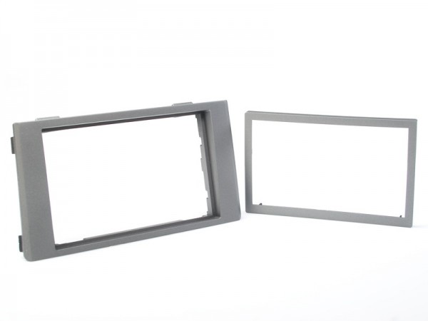 Radioblende IVECO Daily IV+V ab 2006-14 2DIN dunkelgrau metallic