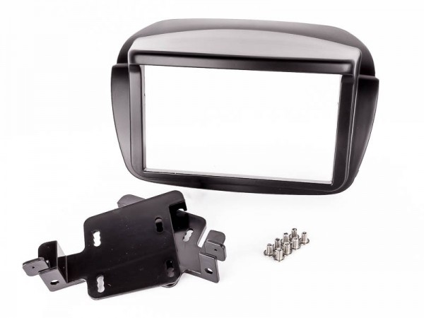 Radioblende FIAT Doblo (263) ab 2010-15 OPEL Combo ab 2012-15 2DIN schwarz