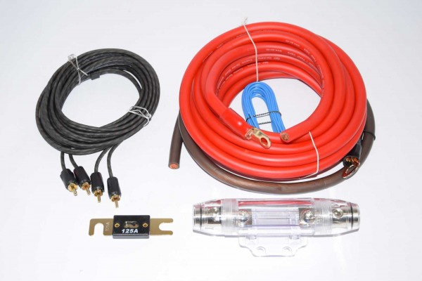 35 mm² Kupfer 2 Kanal Endstufen Anschluss Set