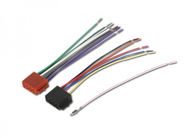 Universal ISO Set Strom + Lautsprecher auf offen Enden