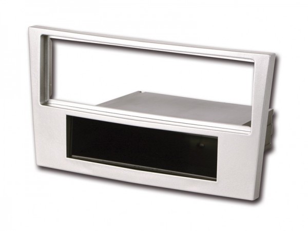 Radioblende Opel Astra H, Zafira 1DIN hellsilber