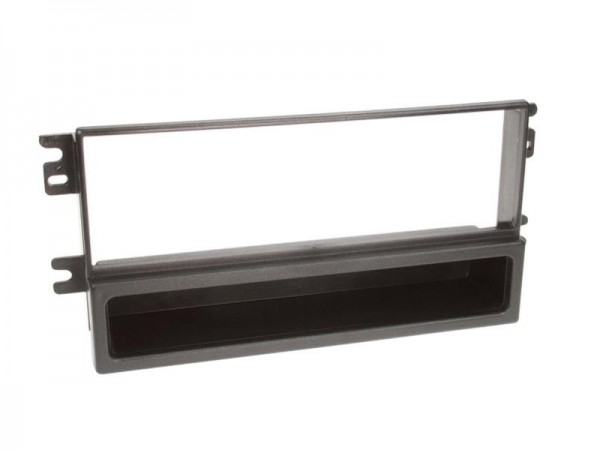 1-DIN Radioblende mit Fach Kia schwarz