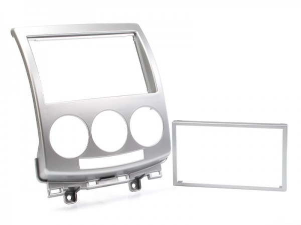 Radioblende MAZDA 5 (CR) ab 2005-10 2DIN silber
